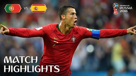 portugal vs spain world cup 2018